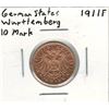 Image 1 : 1911-F Germany 10 Mark Gold Coin