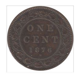 1876-H Canada 1 Cent