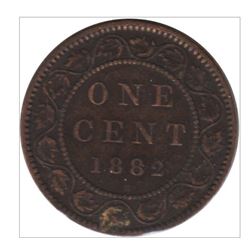 1882-H Canada 1 Cent