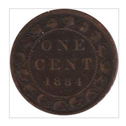 1884 Canada 1 Cent