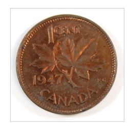 1947 Canada 1 Cent