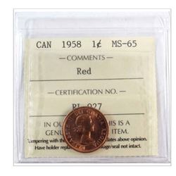 1958 Canada 1 Cent