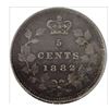 Image 1 : 1882-H Canada 5 Cent