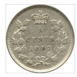 1897 Canada 5 Cent