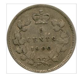 1900 Canada 5 Cent