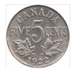 Image 1 : 1922 Canada 5 Cent