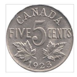 1923 Canada 5 Cent
