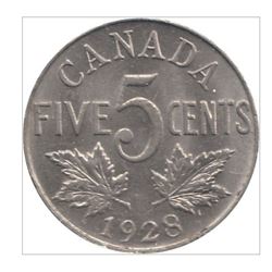 1928 Canada 5 Cent