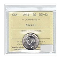 1942 Canada 5 Cent