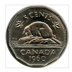 1960 Canada 5 Cent