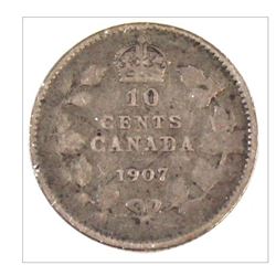 1907 Canada 10 Cent