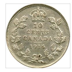 1916 Canada 10 Cent