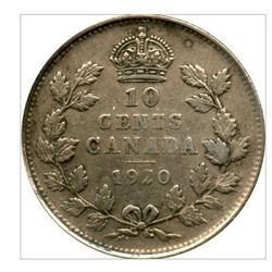 1920 Canada 10 Cent