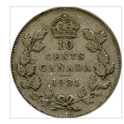 1931 Canada 10 Cent