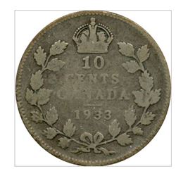 1933 Canada 10 Cent