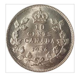 1936 Canada 10 Cent