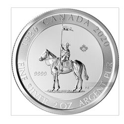 2020 Canada $10.00 2oz Silver Coin