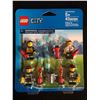 Image 1 : LEGO CITY FIRE LOT 5X MINIFIGURES BATTLE PACK SEALED