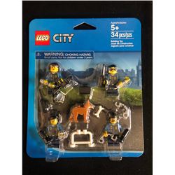 LEGO CITY POLICE LOT 5X MINIFIGURES BATTLE PACK SEALED