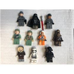 LEGO STAR WARS RANDOM LOT 10X MINIFIGURES DARTH VADER BRAND NEW