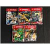 Image 1 : LEGO NINJAGO RANDOM POLY FOIL BAG LOT 5X