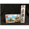 Image 1 : Lego Star Wars Escape Pod vs Dewback Microfighters 