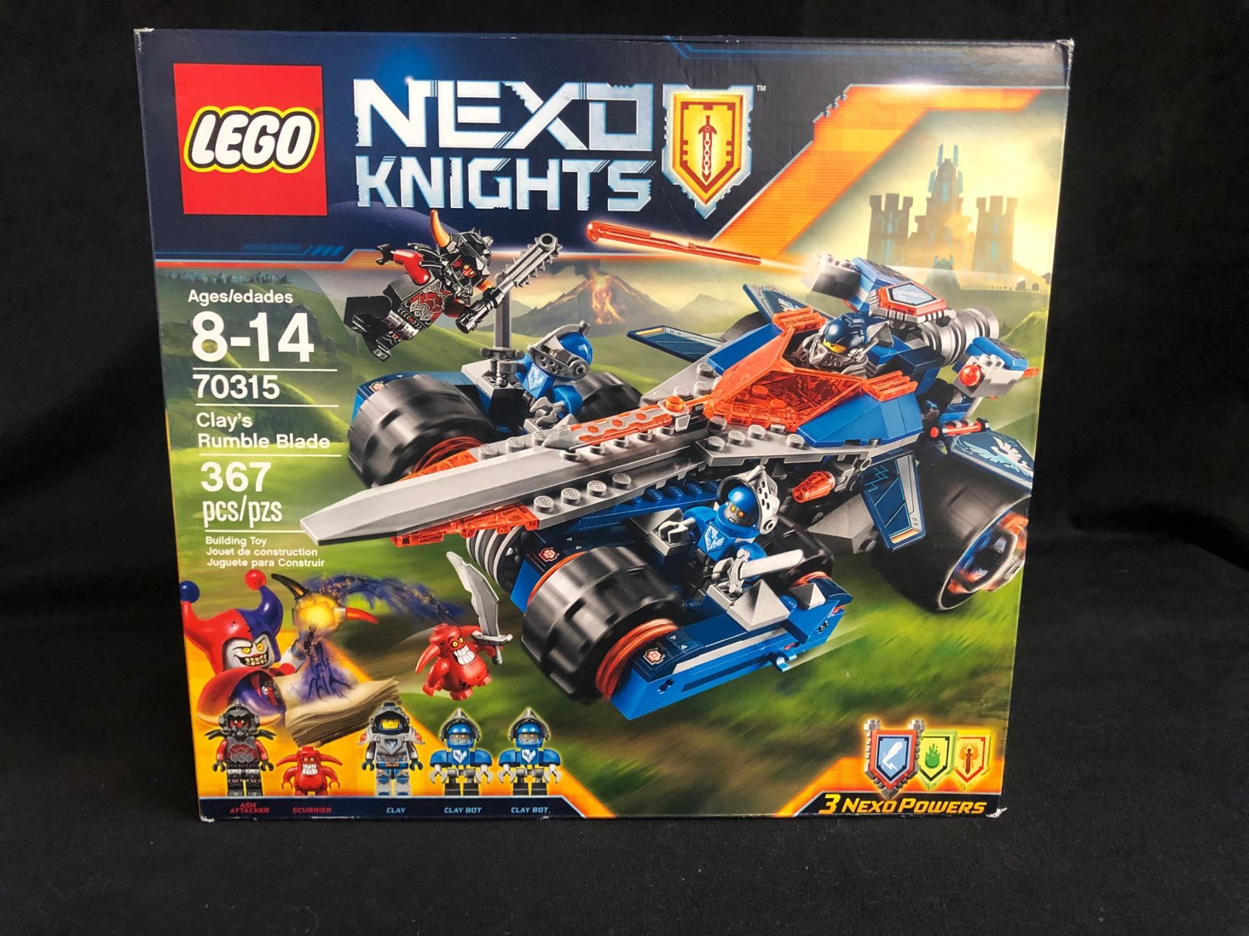 lego clay's rumble blade