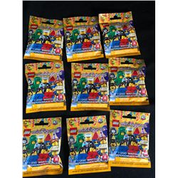 LEGO 71201 Series 18 (Random, Un-searched) Lot x9 sealed packs