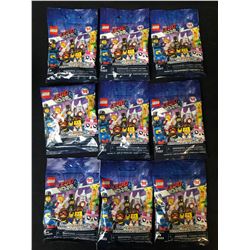 LEGO 71023 DISNEY Series 2 (Random, Un-searched) Lot x9 sealed packs