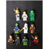 Image 1 : LEGO NINJAGO MIXED LOT x10 (only assembled for photo)