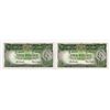 Image 1 : Commonwealth of Australia, Reserve Bank, ND (1961-65) Issued banknote pair.