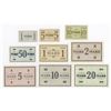 Image 2 : Germany. Notgeld, Officer POW Camp in Hesepe b. Bramsche, 1917. Set of 9 different.