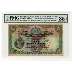 Chartered Bank of India, Australia & China, 1940, Issue Note