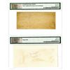 Image 2 : Banco Mercantil Mexicano, ND (1882-83) Face & Back Proof Pair