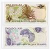 Image 2 : Reserve Bank of New Zealand. 1977-1981. Pair of Issued Notes.
