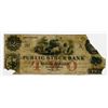 Image 1 : Public Stock Bank. 1851. Obsolete Note.