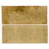 Image 2 : The Belvidere Bank. 1863. Pair of Obsolete Notes.