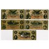 Image 1 : The Beverly Bank. 1861 Quintet of Obsolete Notes.