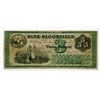 Image 1 : Bank of Bloomfield. 1863. Obsolete Note.