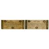 Image 1 : Cumberland Bank. 1840. Pair of Obsolete Notes.