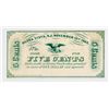 Image 1 : W.D Hood. 1862. Obsolete Scrip Note.