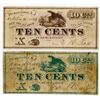 Image 1 : Edw. H. Burling & R.H.Ross. 1862. Pair of Obsolete Scrip Notes.