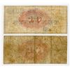 Image 2 : Edw. H. Burling & R.H.Ross. 1862. Pair of Obsolete Scrip Notes.