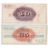 Image 2 : Rotherts & Co. 1863. Pair of Obsolete Notes.