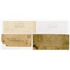 Image 2 : State Bank at Camden. 1812-1841. Obsolete Bank Note & 3 Checks.