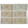 Image 2 : Benjamin Gibbs. 1860's. Sextet of Obsolete Scrip Notes.