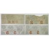 Image 2 : Egg Harbor Bank. 1861. Quartet of Obsolete Notes.