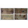 Image 2 : Monmouth Bank. 1841-1844. Quartet of Obsolete Notes.