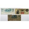Image 1 : W. Uhler, O. Wyman, and George Sigafooz. 1862. Trio of Obsolete Notes.