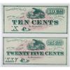 Image 1 : Gloucester City, NJ. 1860's. Pair of Obsolete Notes.